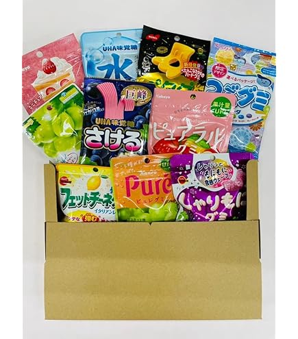 Amazon | 人気グミ 詰め合わせ 10種 ランダムセット 10袋入 グミセット